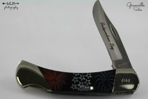 Holiday Series - G10 Independence (3-3/4") PocketKnife - LockBack Folder