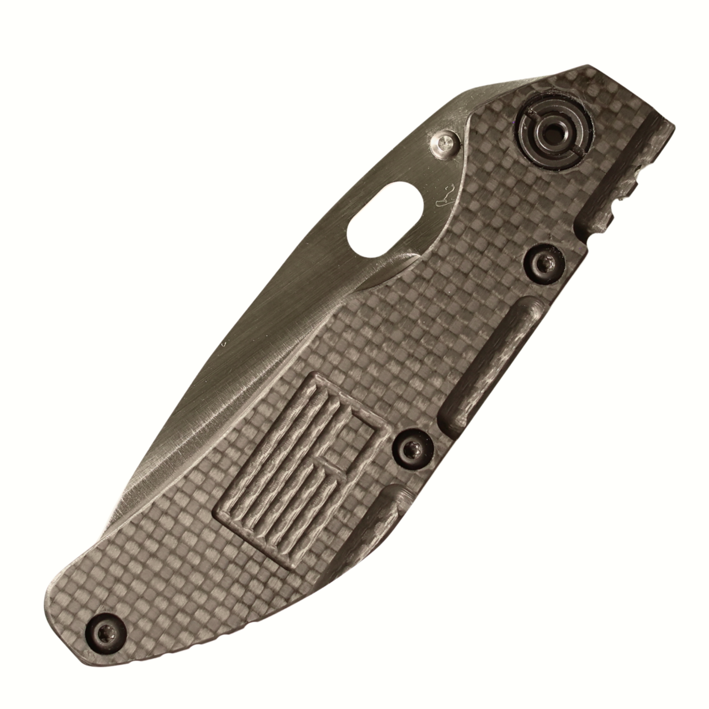 Dwyer Custom Goods Model BBNL - CPM Magnacut Tanto V Ground - DCG Electric Black Titanium Handle - 25076 3 Dwyer Custom Goods Model BBNL - CPM Magnacut Tanto V Ground - DCG Electric Black Titanium Handle - 25076 - Image 3